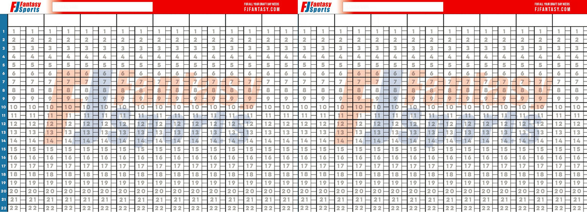 2023-24 Fantasy Basketball Draft Boards – FJ Fantasy Sports