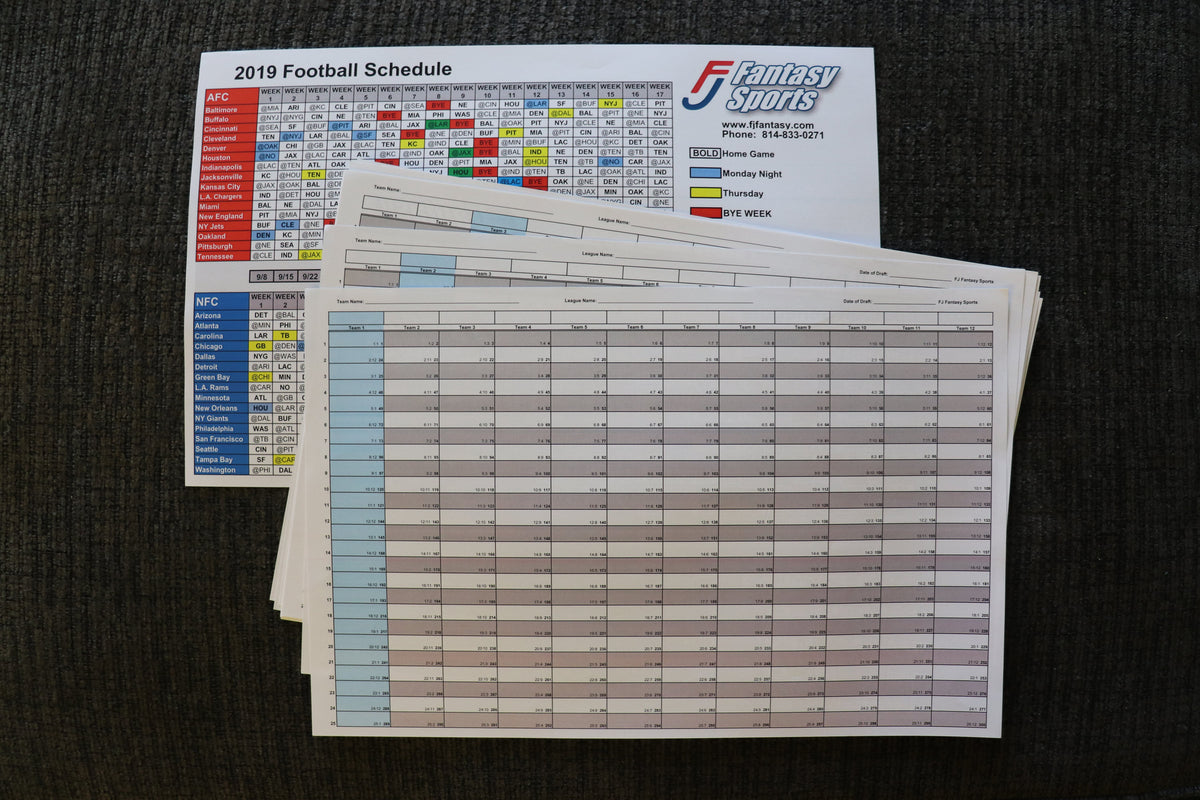 Printable 13 Team Fantasy Football League Schedule  Fantasy football  league, League schedule, Fantasy football