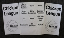 Fantasy Basketball: Custom League & Team Name Labels