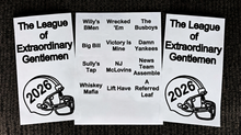 Fantasy Football Custom League & Team Name Labels