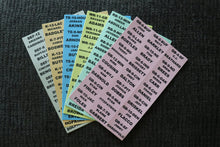 Fantasy Football: POSTSEASON Player Labels Only