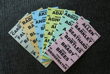 Fantasy Football: POSTSEASON Player Labels Only