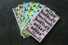 Fantasy Football: POSTSEASON Player Labels Only