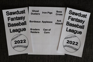 Fantasy Baseball: Custom League & Team Name Labels